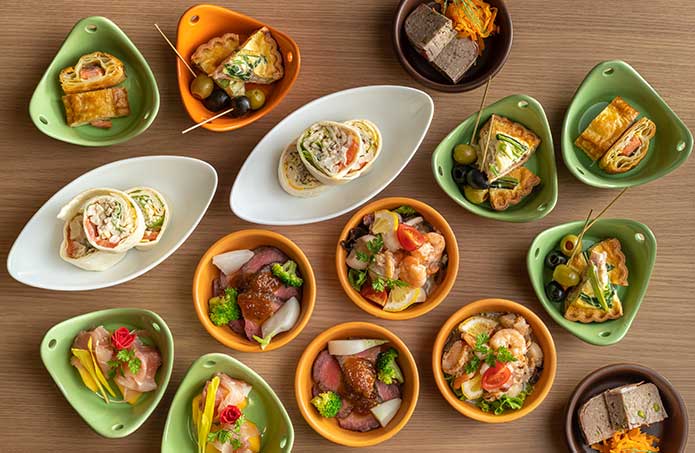 宮島バルのお料理